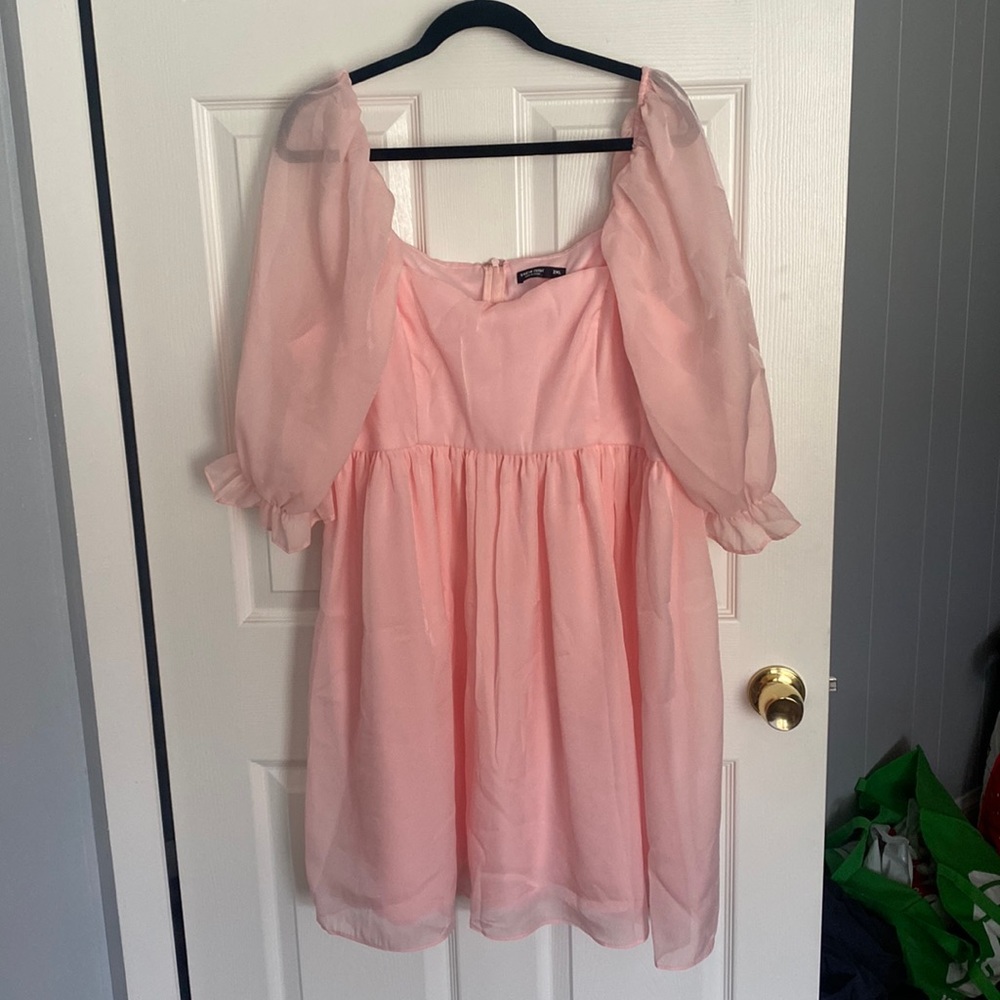 SHEIN Pink Mini Dress